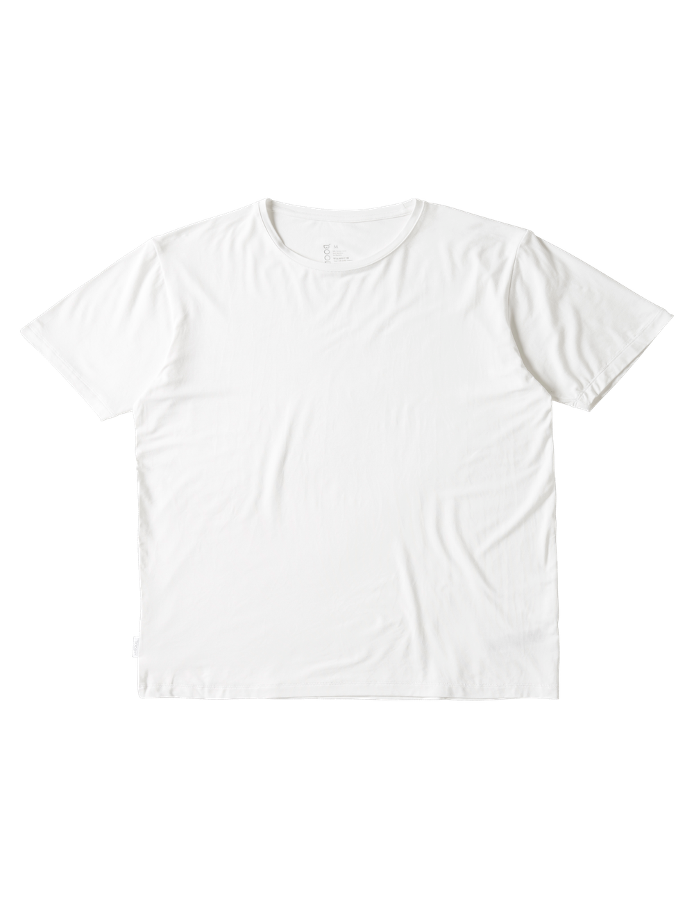 BOODY メンズウェア メンズ クルーネック Tシャツ (ホワイト/Lサイズ) CMWHLL